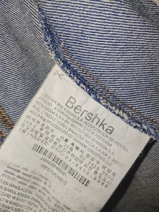 Cazadora Vaquera Bershka Talla S