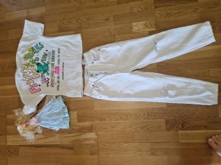 Pantalón y blusa Zara