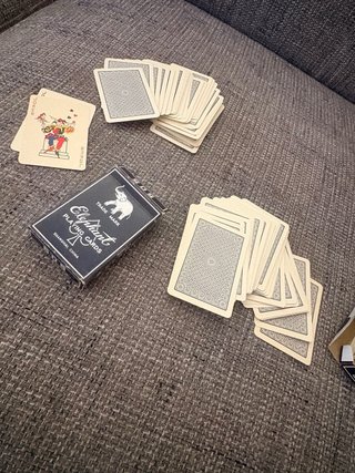 2 mazzi carte da gioco Elephant