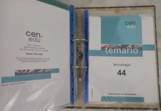 TEMARIO DE TECNOLOGIA PROFESORES SECUNDARIA
