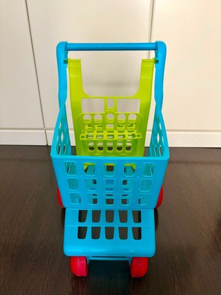 Carrito de supermercado de juguete