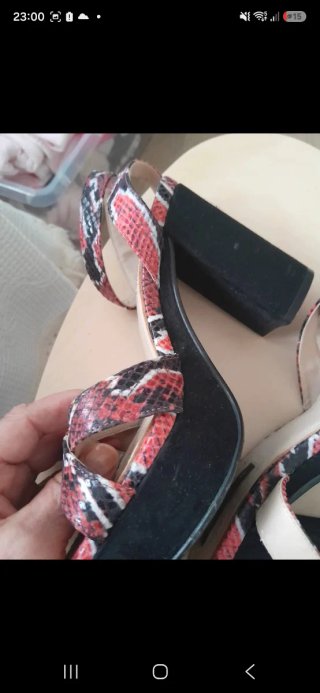 Sandalias de tacón con plataforma
