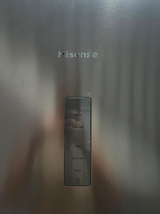Frigorífico Hisense Plata