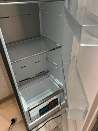 Frigorífico Hisense Plata