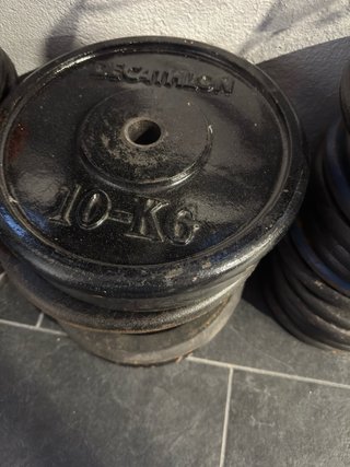 Discos, pesas para gym de 1kg 2kg 5kg 6kg 10kg 20k