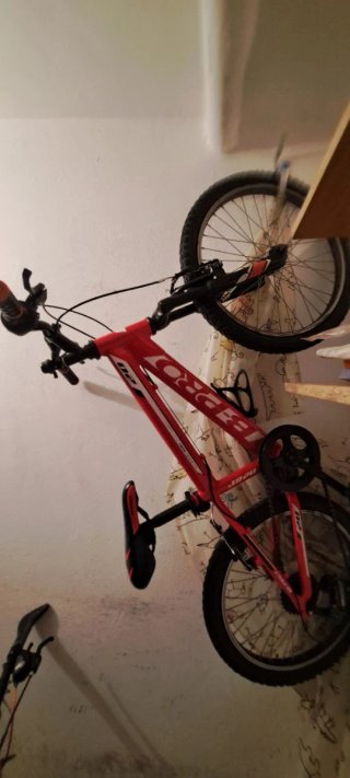 Bicicleta Montaña Niños 5-8 Años Roja
