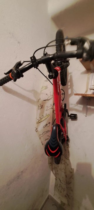 Bicicleta Montaña Niños 5-8 Años Roja