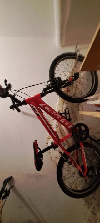 Bicicleta Montaña Niños 5-8 Años Roja