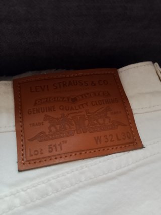Pantalones Levi's Blancos