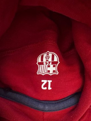 Sudadera FC Barcelona niño 12a