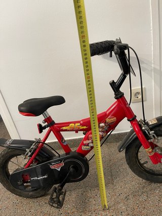 Bicicleta infantil Cars