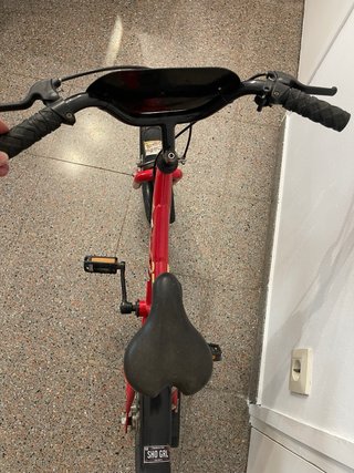 Bicicleta infantil Cars