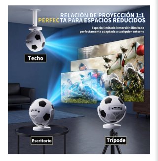 Proyector MENIOO Balón de Fútbol