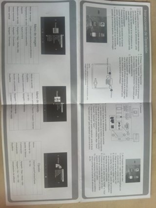 Proyector LED Excelvan Blanco.