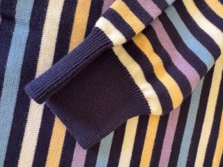Jersey de rayas morado y amarillo Talla M
