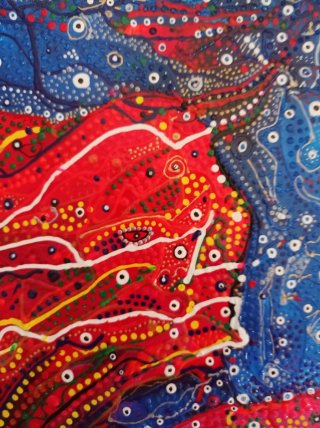 Arte original tela abstracto