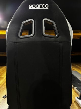 Asiento semibaquet Sparco Negro