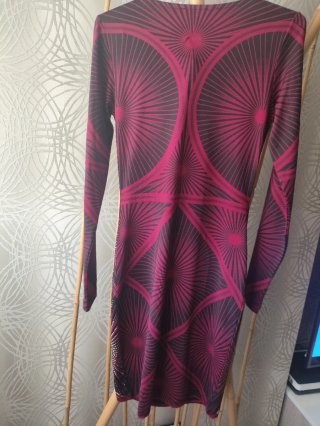 Vestido fiesta elegante XS pedrería