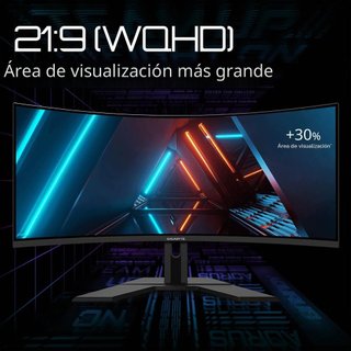 Gigabyte G34WQC A 34 Monitor Curvo WQHD 4k