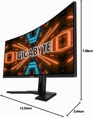 Gigabyte G34WQC A 34 Monitor Curvo WQHD 4k