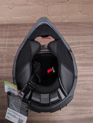 Casco Motocross LS2 Pioneer II Negro Mate L