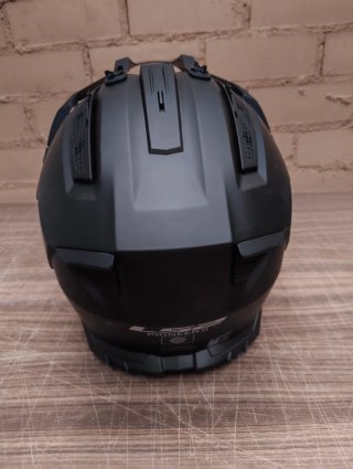 Casco Motocross LS2 Pioneer II Negro Mate L