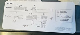 Logitech MK650 Combo for Business Teclado y Ratón