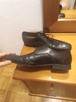 Zapatos de vestir Zara Man Talla 44 Negros