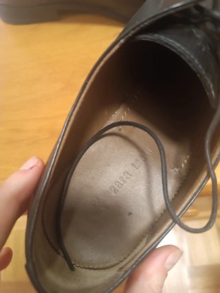 Zapatos de vestir Zara Man Talla 44 Negros