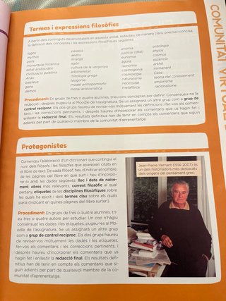 Història de la filosofia batxillerat