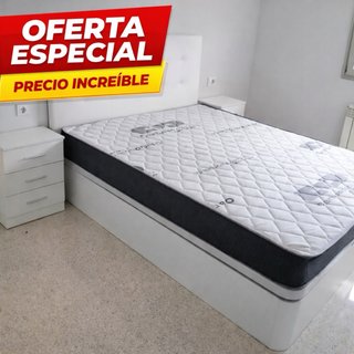 Colchón y canapé abatible
