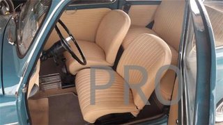 tapizados de asientos y puerta Seat 600