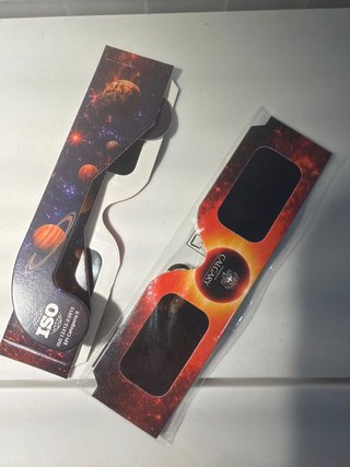 Gafas de eclipse solar ISO