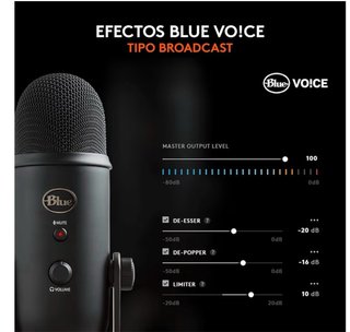 Micrófono USB Logitech Blue Yeti