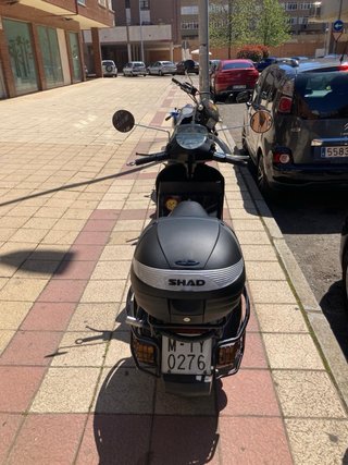 Vespa TX 200 1988 Negra