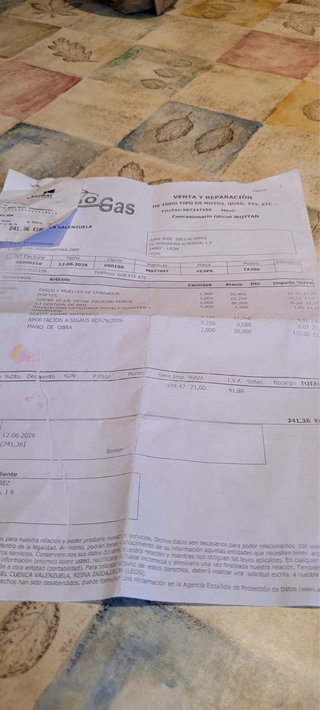 Vespa TX 200 1988 Negra