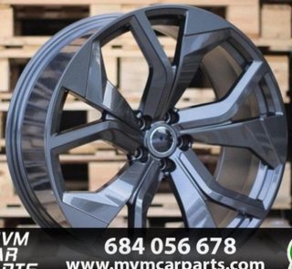 LLANTAS 5X112 AUDI RSQ8 GRIS PLOMO 22 PULGADAS