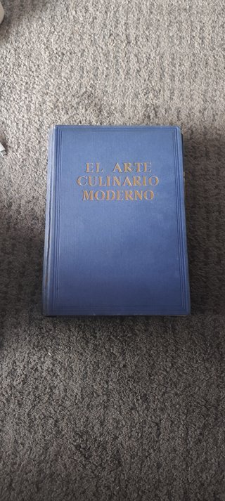 Libro de Cocina El Arte Culinario Moderno