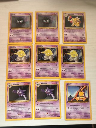 Lote 50 Cartas Pokémon Base SET
