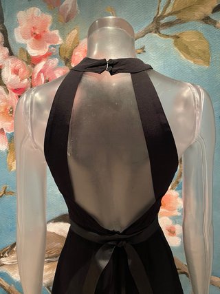 Vestido Halter Zara Negro
