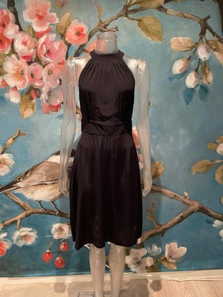 Vestido Halter Zara Negro