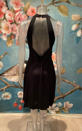 Vestido Halter Zara Negro