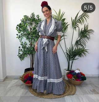Vestido Flamenco Feria Romería