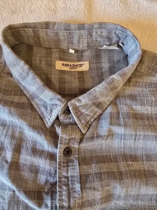 Camicia Levi's Vintage a Quadri Grigia