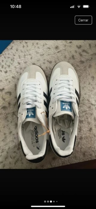 Adidas Samba Talla 45 Verde y Blanco