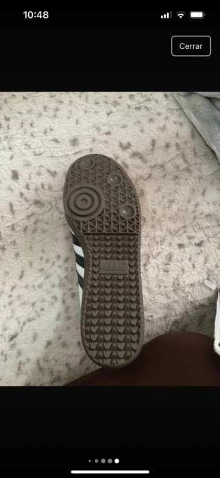 Adidas Samba Talla 45 Verde y Blanco