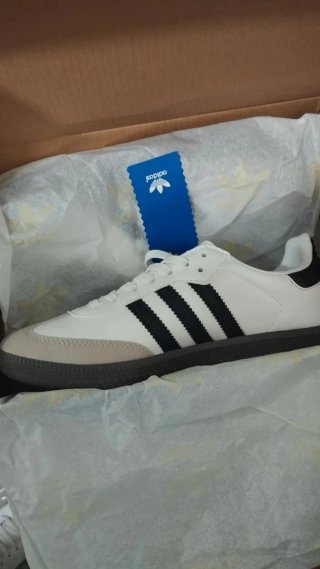 Adidas Samba Talla 45 Blancas Negras
