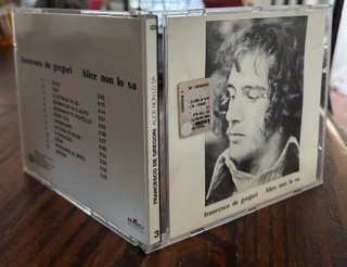 CD Francesco De Gregori - Alice non lo sa