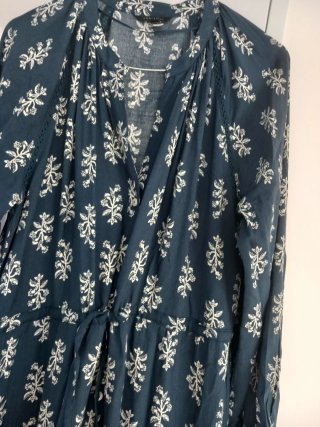 Vestido largo Cortefiel estampado floral
