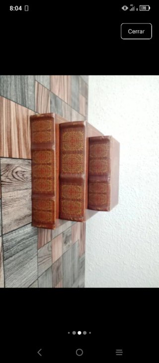 Caja joyero estilo libro